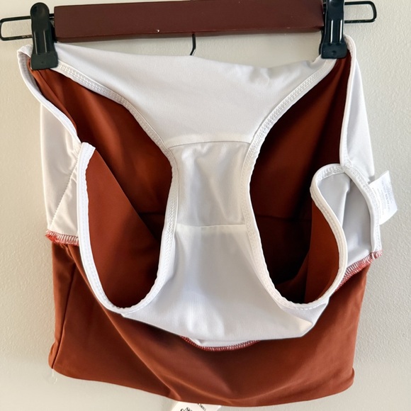 Salt Gypsy Terracotta/Brown XS Swim Bottoms - Picture 6 of 6